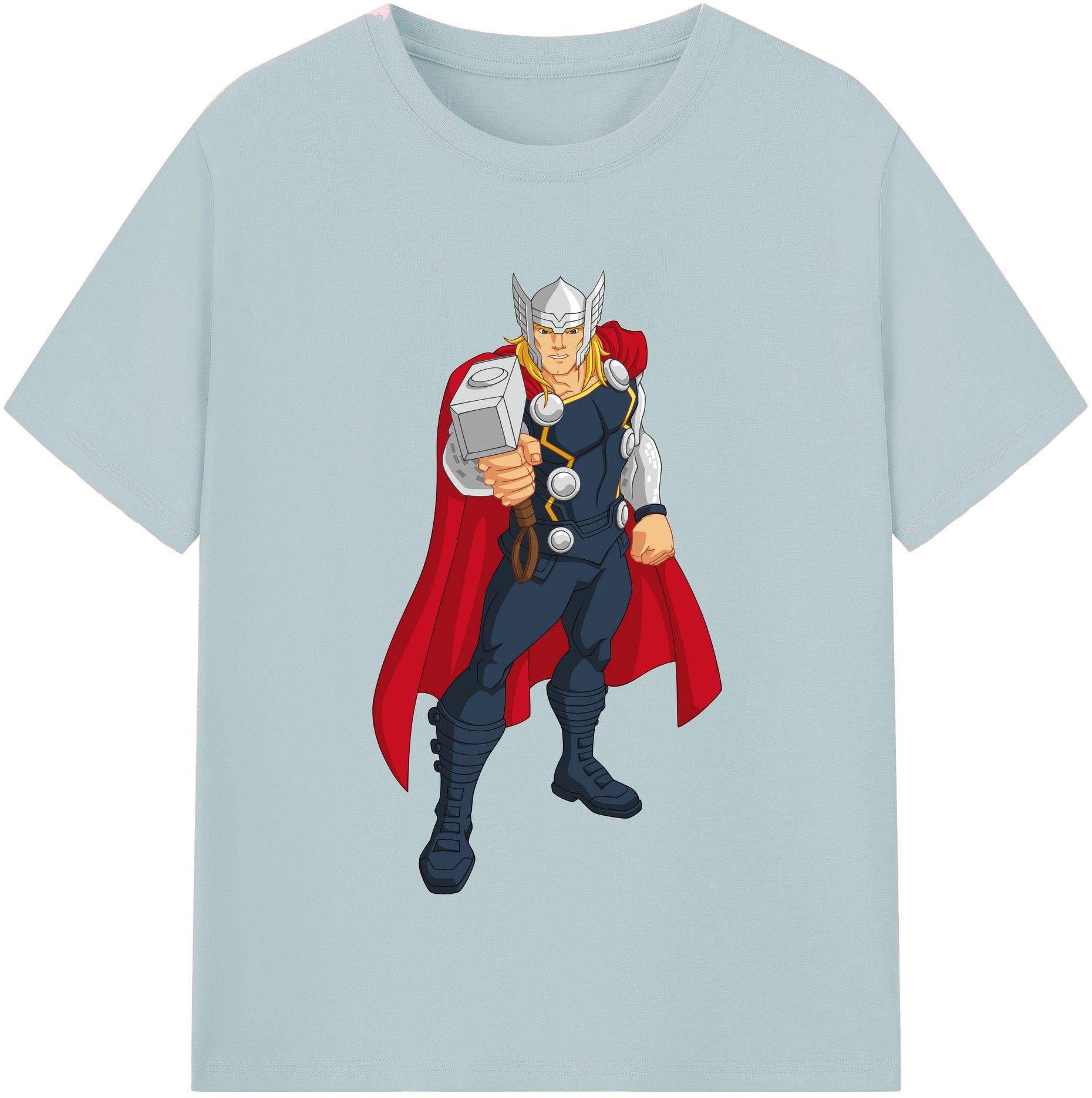 （画像用） アベンジャーズ The Avengers 綿100％半袖Tシャツ（フロントプリント）